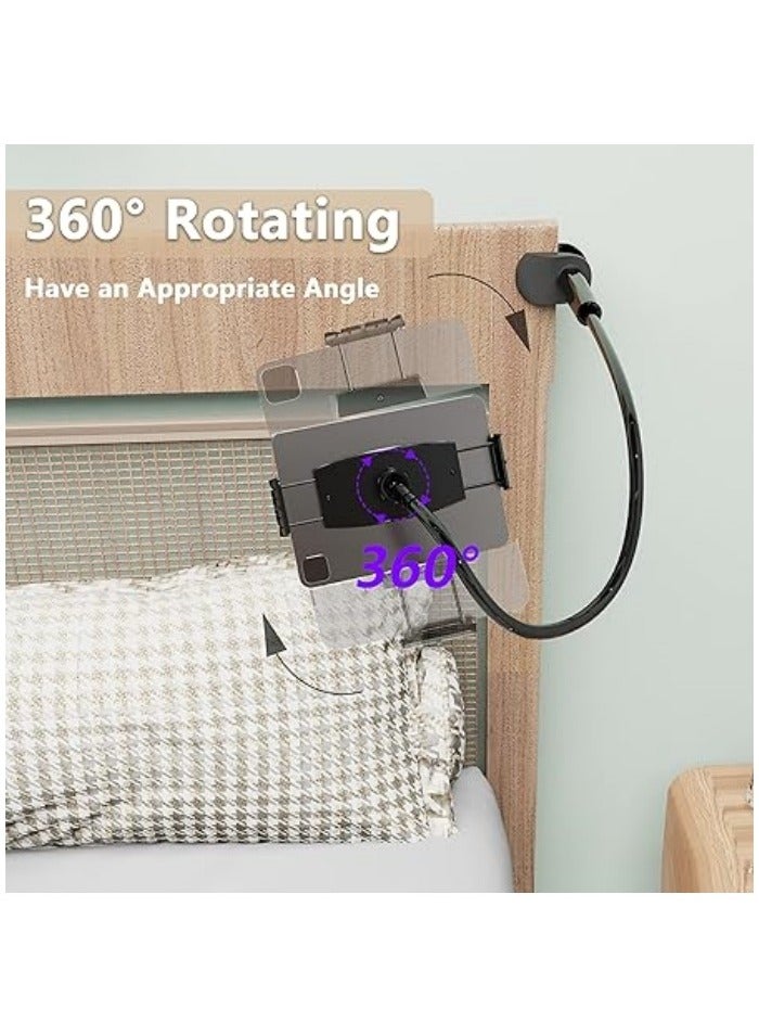 Stand Holder, Mount Holder Clip with Grip Flexible Long Arm Gooseneck Compatible with ipad iPhone. - Image 4